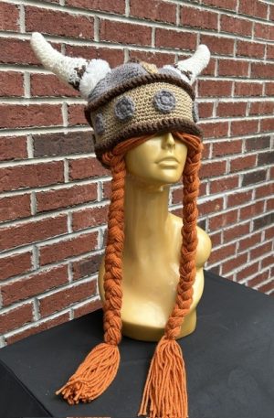 Viking/Medieval Hat with Braids